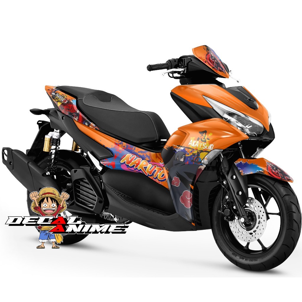 Decal Aerox Full body -Stiker Full body Aerox 155 OLD NEW AEROX Anime Naruto Akatsuki