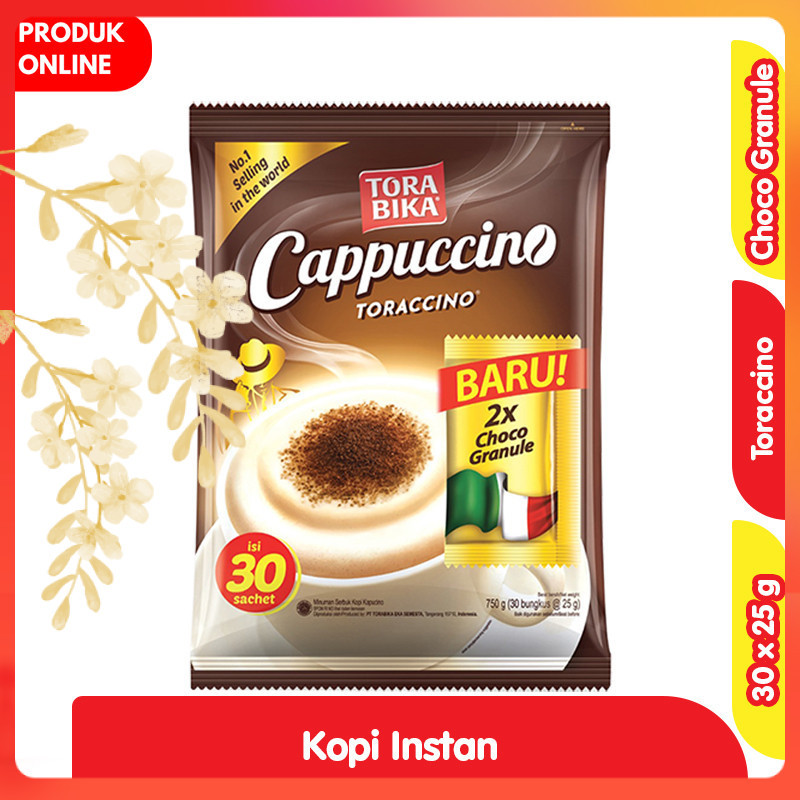

Torabika Cappuccino Kopi Instan Bubuk Sachet 30 x 25 g