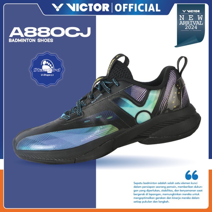 Sepatu Badminton Bulutangkis VICTOR A 880 A880 CJ - 41