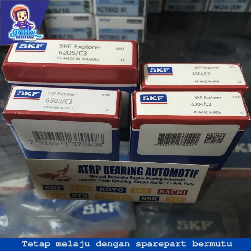 BEARING KRUK AS RASIO SET YAMAHA RX KING SKF C3 ORIGINAL