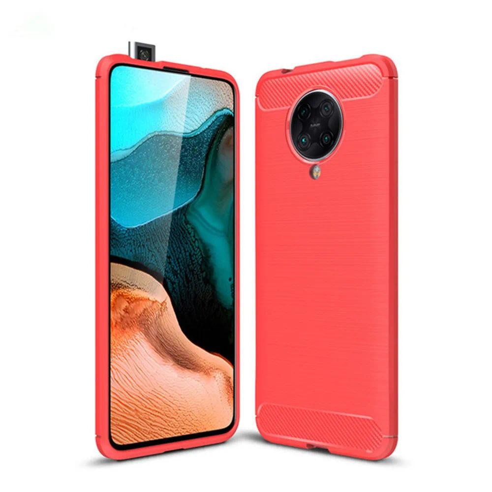 Untuk Xiaomi Poco F2 Pro Xiaomi Poco F2 Pro F2Pro casing Penutup Telepon Tekstur Halus TPU Silikon P