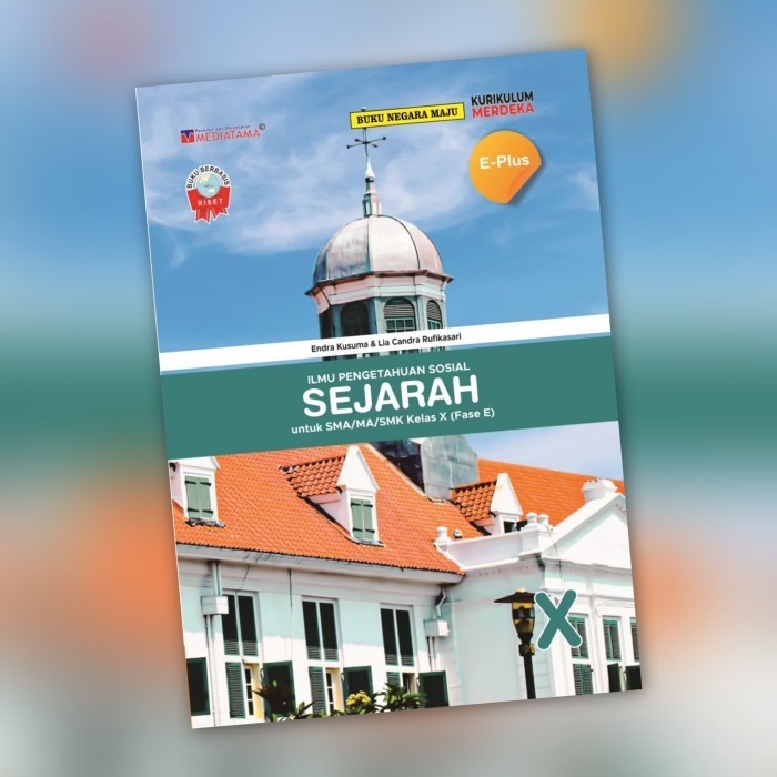 

Mediatama Buku Negara Maju SMA Sejarah Kelas 10 11 12 X XI XII Mediatama Kurikulum Merdeka E - Plus - Kelas 10