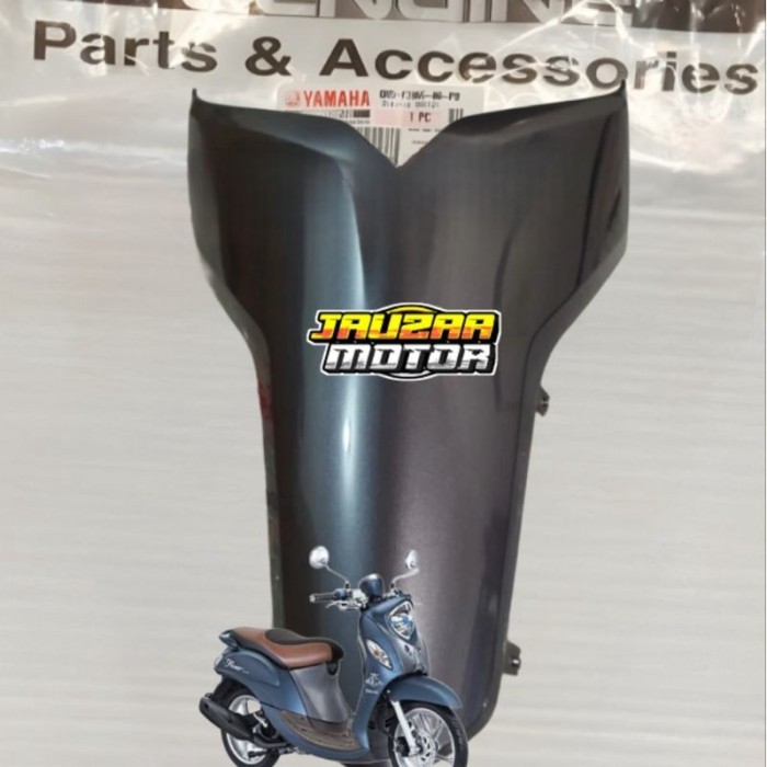 COVER KONTAK BAWAH DASBOR FINO GRANDE 125 ORIGINAL YAMAHA 1YD-F836L-00 - ABU METALIK