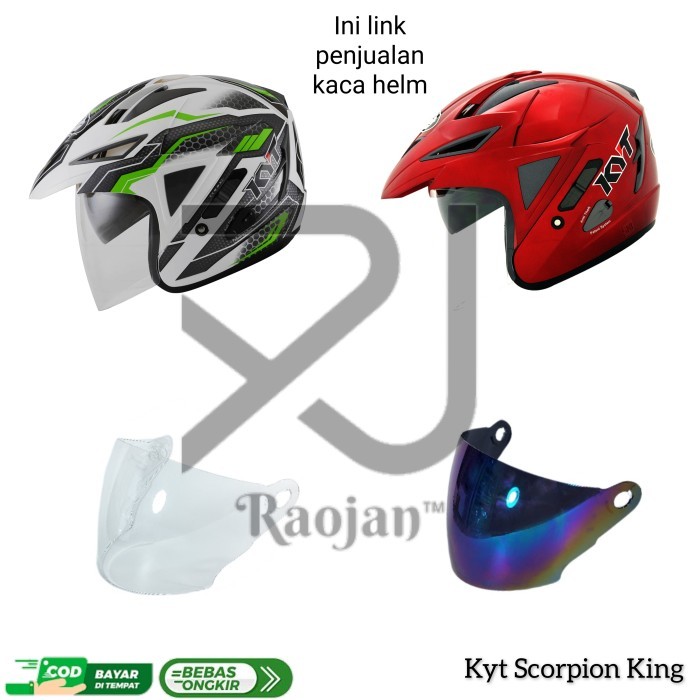 Kaca helm Kyt Scorpion King Visor helm Kyt Scorpion King