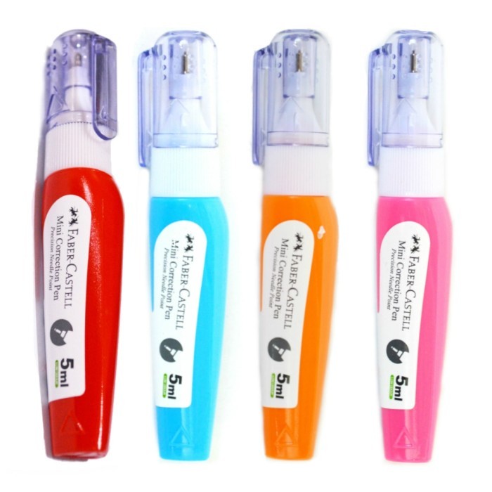 

CORRECTION TAPE PEN MINI 5ML BARREL FABER-CASTEL 169417 / STIP