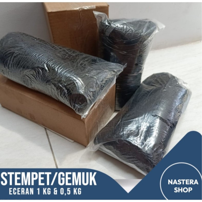 Stempet Grease Gemuk Kiloan 1kg dan 500 gram ( Warna Hitam )