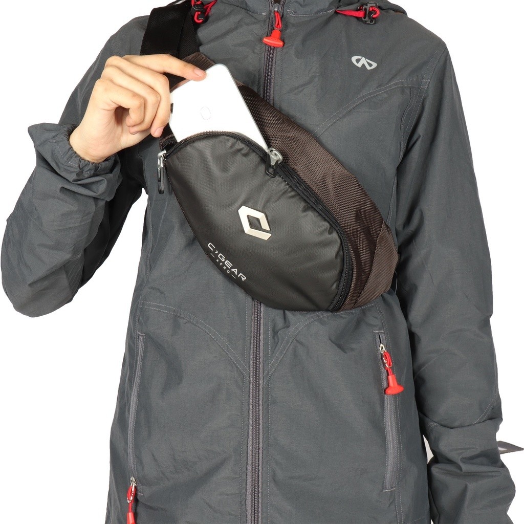 C-GEAR Tas Pinggang Pria Mini Tas Hp Waitsbag Pria Shoulder Bag Tas Selempang Pria AERO