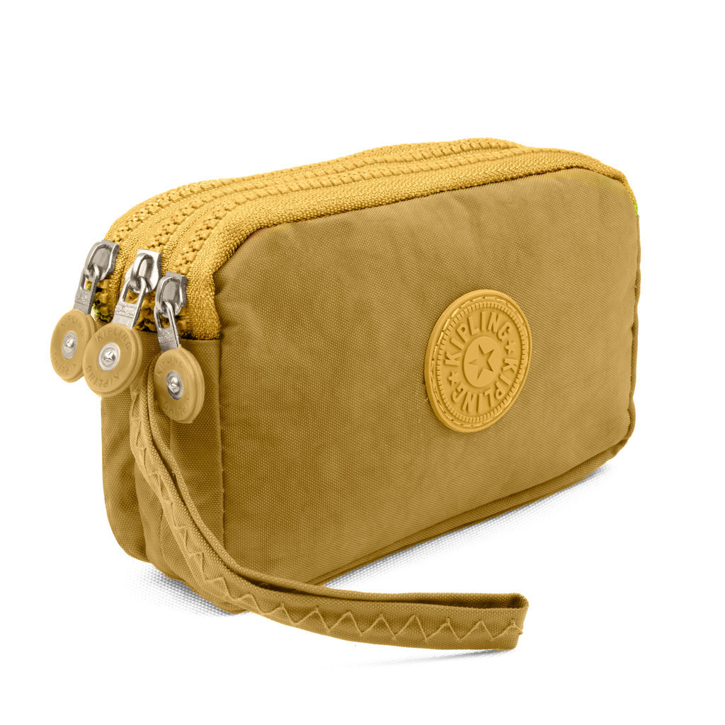 DEOBAGS DOMPET WANITA 3 RESLETING 159 MEDIUM / DOMPET NYLON  WANITA  KECIL KP 00159 MEDIUM