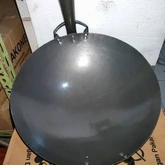 

wajan baja 48 cm / wajan nasi goreng / wajan gagang / chinese wok