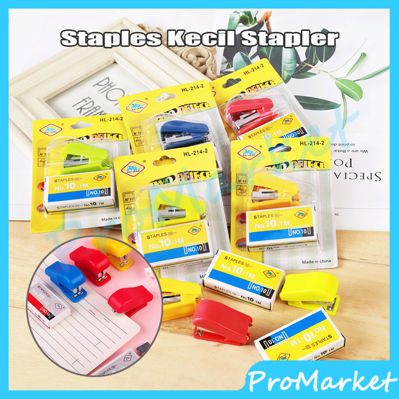 

Staples Mini Stapler Ukuran Kecil Unik Lucu Bonus isi Praktis / Stapler Mini Kecil Unik Lucu Anak Bonus isi / Staples Kecil Stapler Mini Portabel Unik Praktis Model Simple