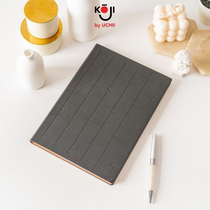 

KOJI Campus Kasen Japanese Notebook Buku Catatan Agenda - Cokelat