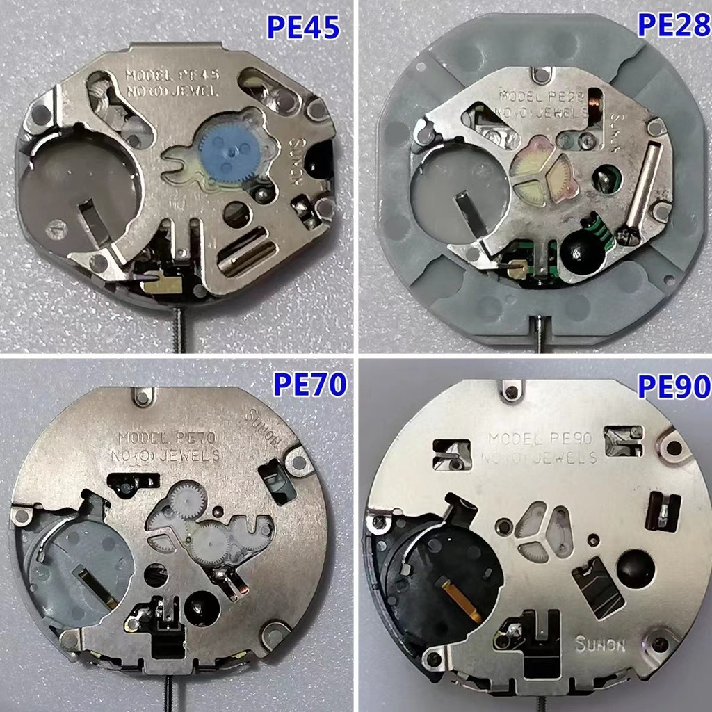 Grosir Ecer - Mesin Jam Tangan PE10 PE25 PE28 PE45 PE46 PE47 PE48 PE70 PE80 PE90