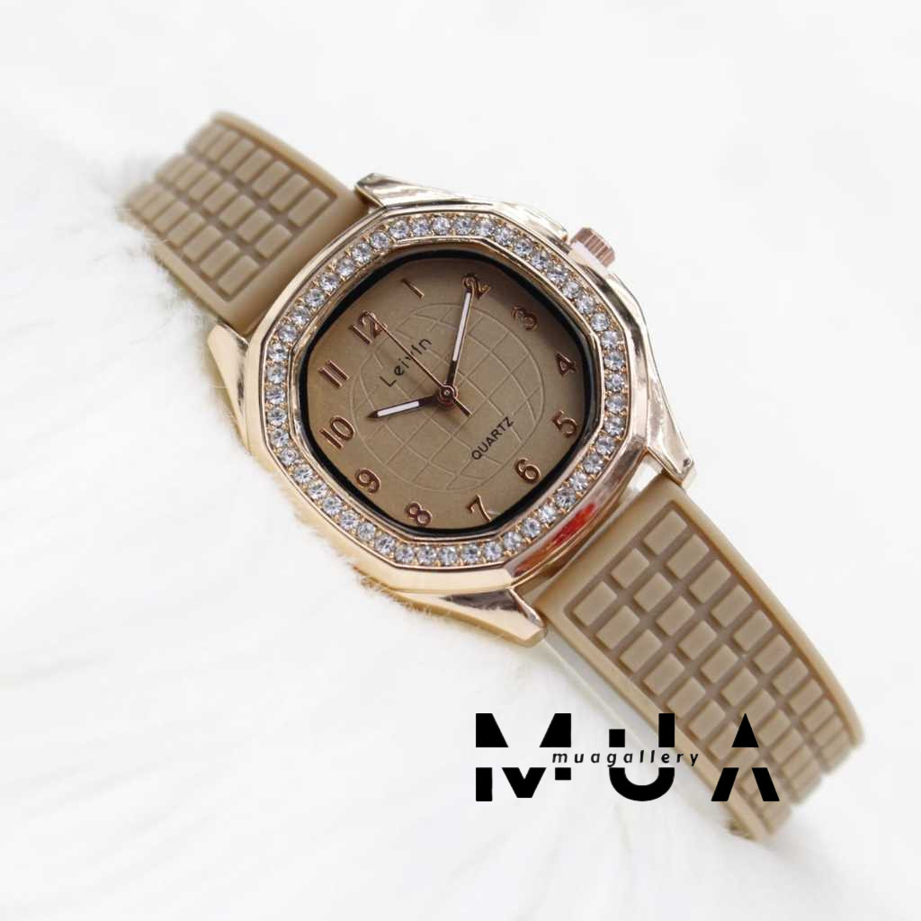 JAM TANGAN WANITA LEIVIN NAUTILUS LV-3783 LEIVIN 3783 ORI FASHION WATCH TALI RUBBER LV 3783 ANALOG