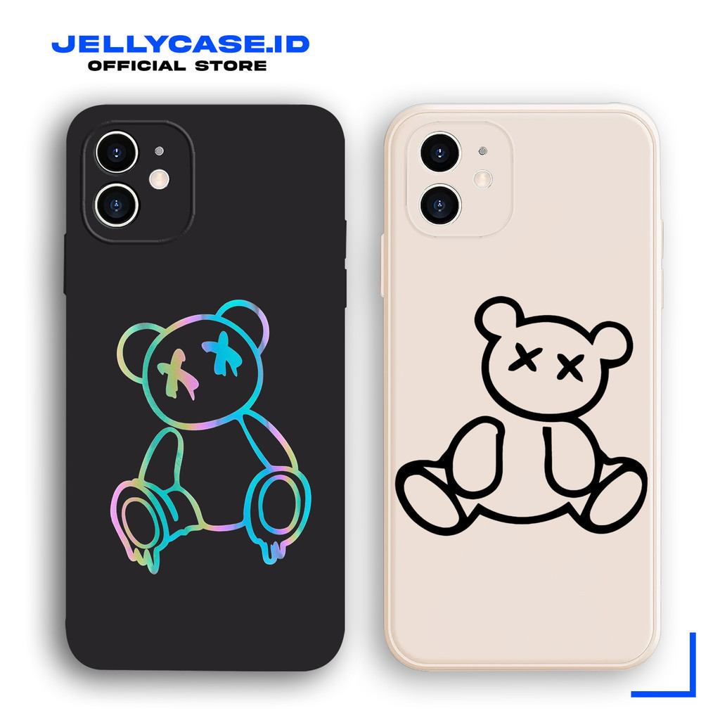Soft Case Infinix Note 30 Hot30 Smart 7 Smart5 Hot10Play Hot 9 Play Note12 JE413 Aesthetic Bear Softcase HP Aesthetic Casing Jelly Anime Kartun CameraPro