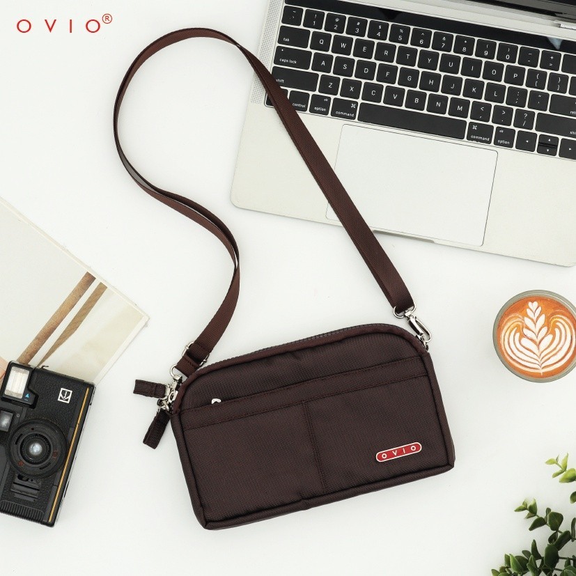 Ovio 2131 Light Nylon - Tas Dompet Selempang