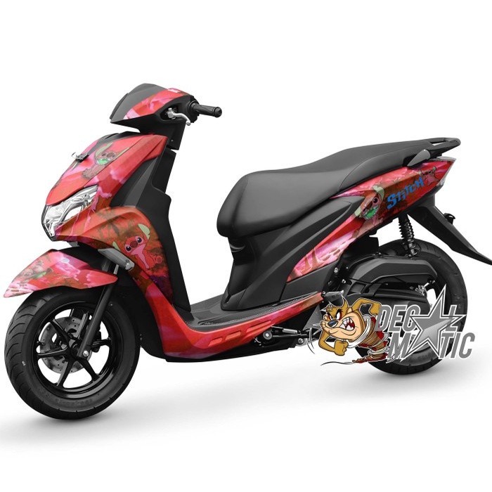 Decal Freego Full body Stiker Yamaha Freego 125 2018 2019 2020 2021 Stitch