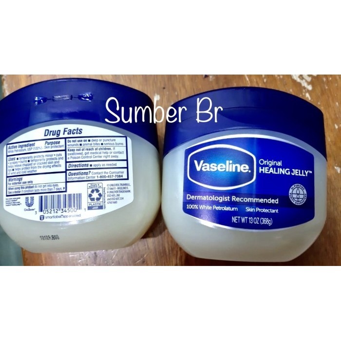 (NEW) -Vaseline petroleum jelly ori USA Jumbo / jelly vaseline  368gr