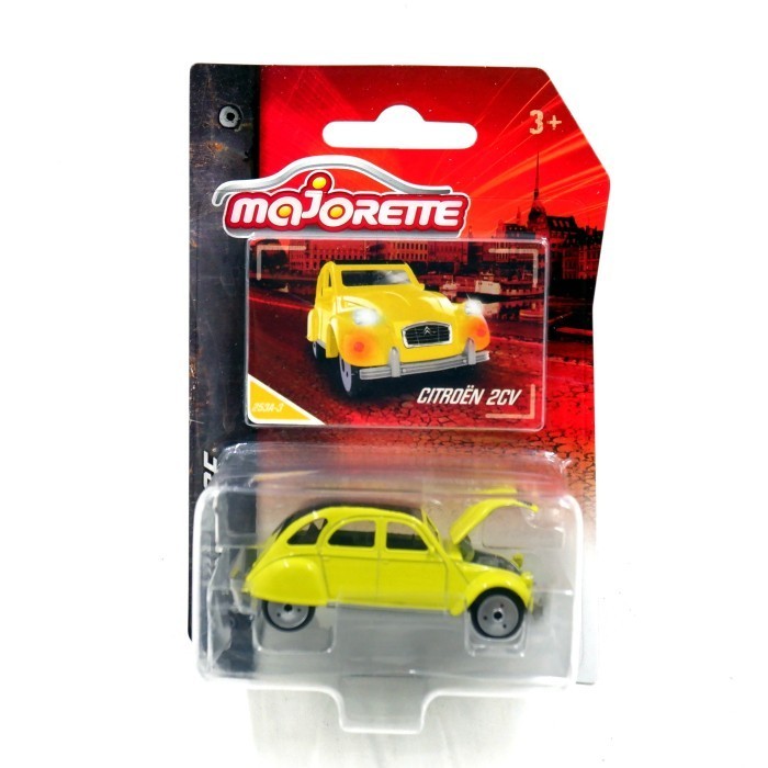 Majorette Vintage Cars Citroen 2CV - Yellow