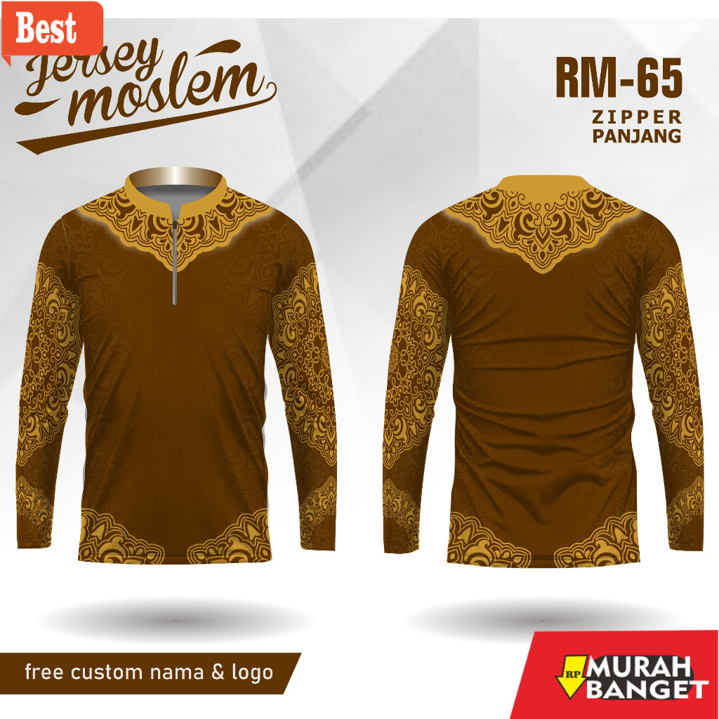 Baju muslim pria pendek- BAJU MUSLIM PRIA BAJU KOKO JERSEY MUSLIM JERSEY KOKO LENGAN PANJANG LENGAN 