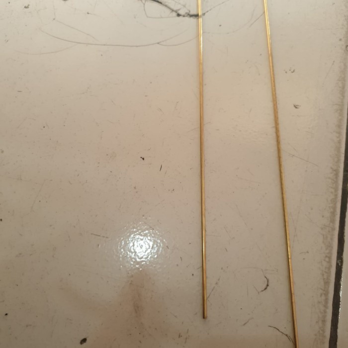 ASDS01 kawat las kuningan 1meter KWALITAS  ELEKTRO KULKAS MESIN CUCI AC DLL