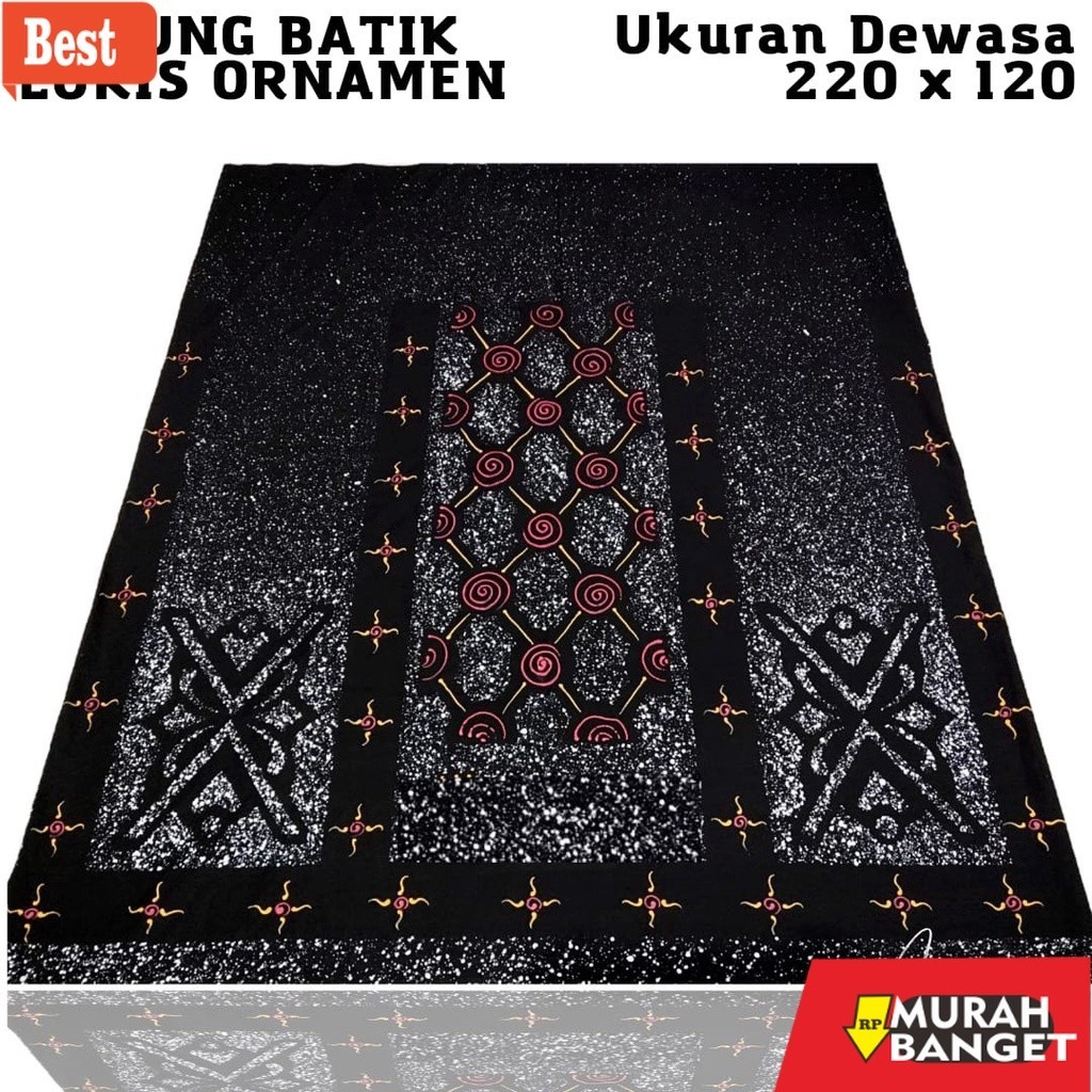 Sarung idaman- Yasmine Store Bawahan Muslim Pria Sarung Pria Sarung Lukis EXCLUSIVE Sarung Batik Pek
