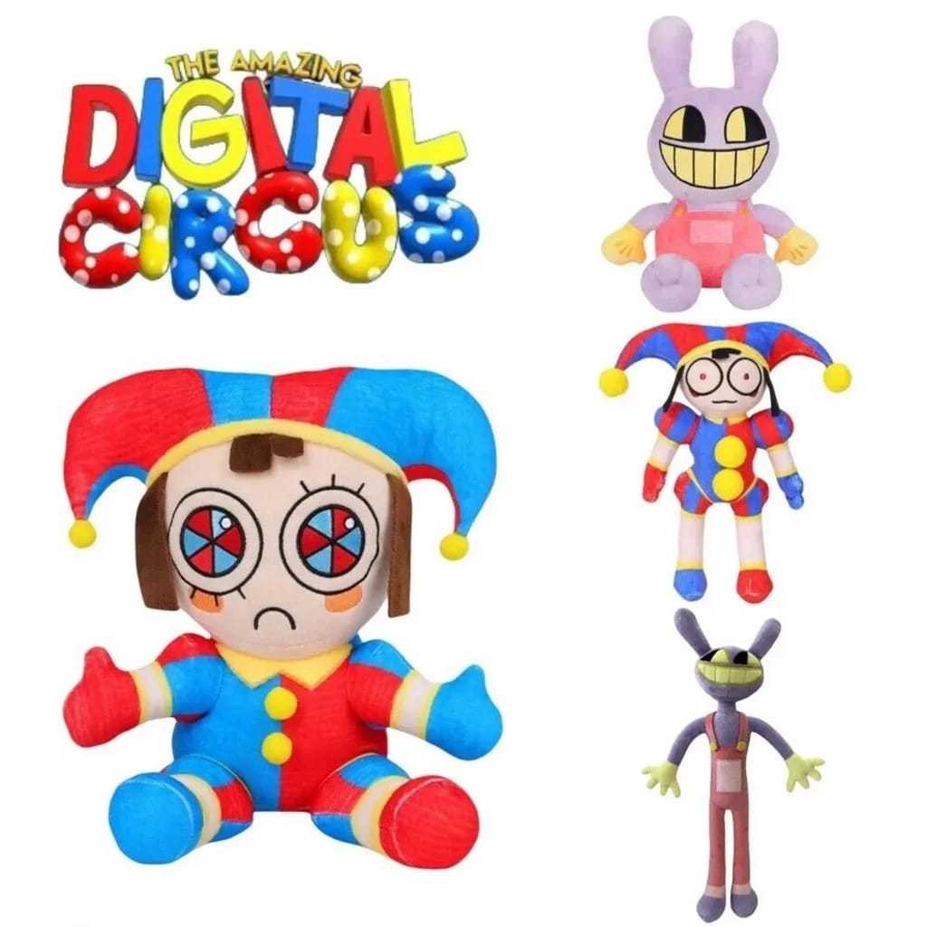 HN75TM boneka pomni digital circus mainan boneka pomni digital circus