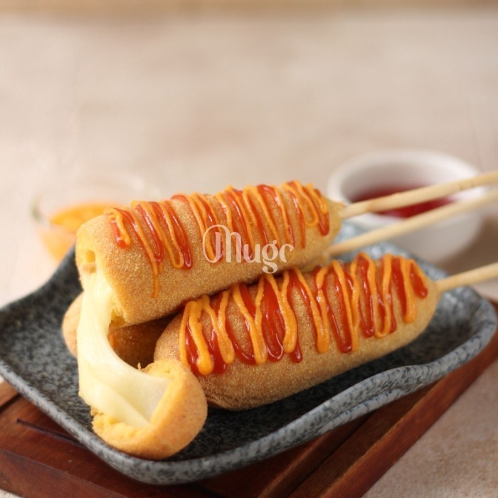 

Mugo Tepung Premiks CORNDOG Instant/ Gluten Free/ No MSG/ Vegan 180 gr