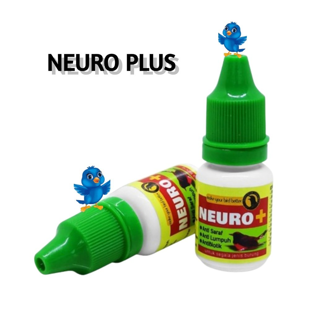 Obat Burung Kenari Murai NEURO PLUS Nutribird Anti Saraf Lumpuh Tetelo