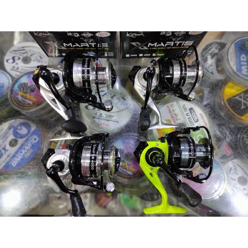 Reel Pancing Katana Martis 2000 3000 4000 dan 6000