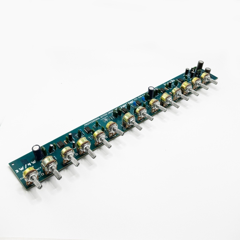 (ASP) CROSSOVER 3 WAY 4 WAY PLUS SUBWOOFER FREQUENCY TONE CONTROL BY JLZ