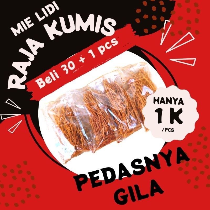

MIE LIDI 1000 an RAJA KUMIS: TANPA STIKER YA