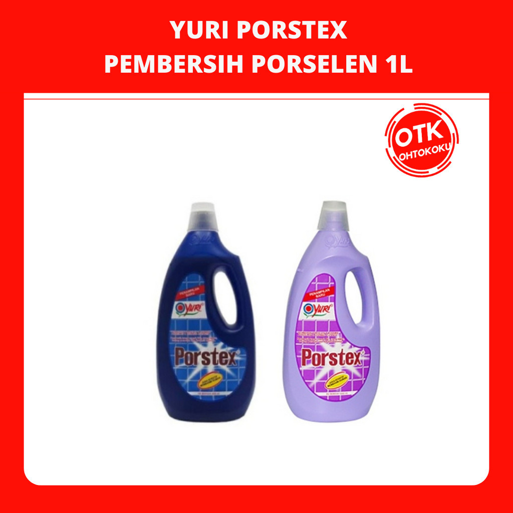 Yuri Porstex Pembersih Porselen Pembersih Lantai 1 Liter