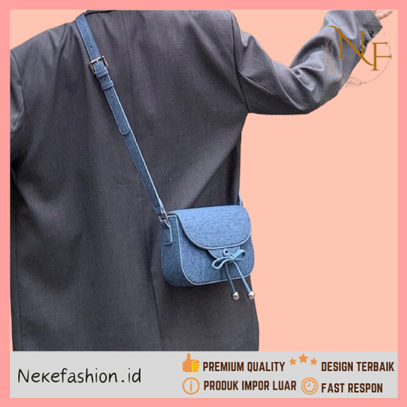 NEKE FASHION Premium Kualitas - Tas Selempang Kulit Tas Selempang Wanita Tas Selempang Cewek Tas Wan