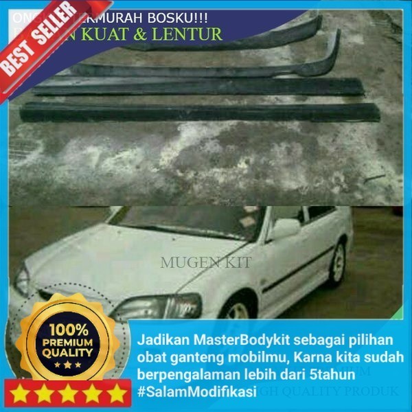 AKSESORIS BEMPER MOBIL BODYKIT HONDA CITY Z MODULO DEPAN SAJA Original