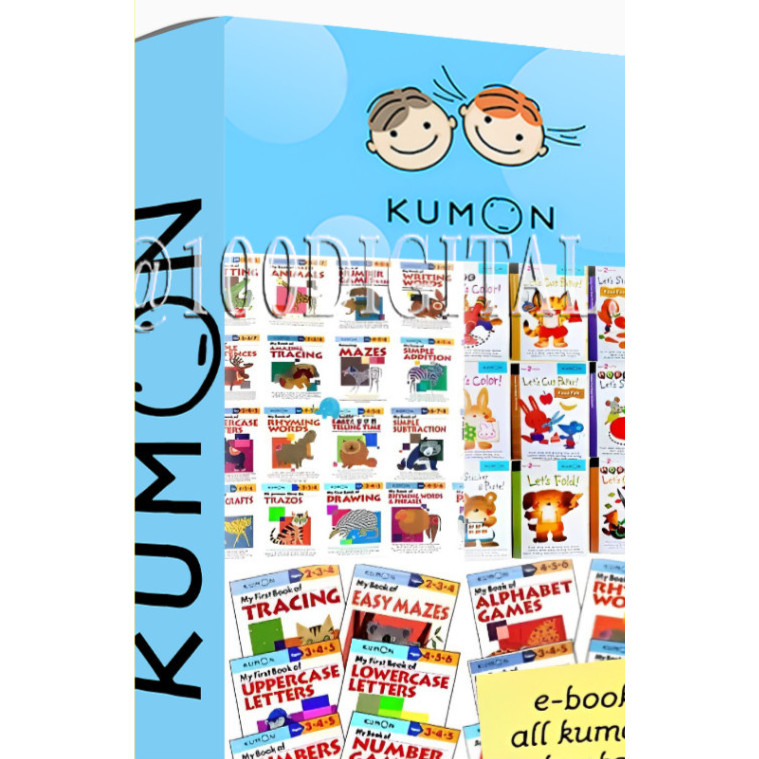 PROMO (ID2778) KUMON - PAKET KUMON LENGKAP PEMBELAJARAN ANAK