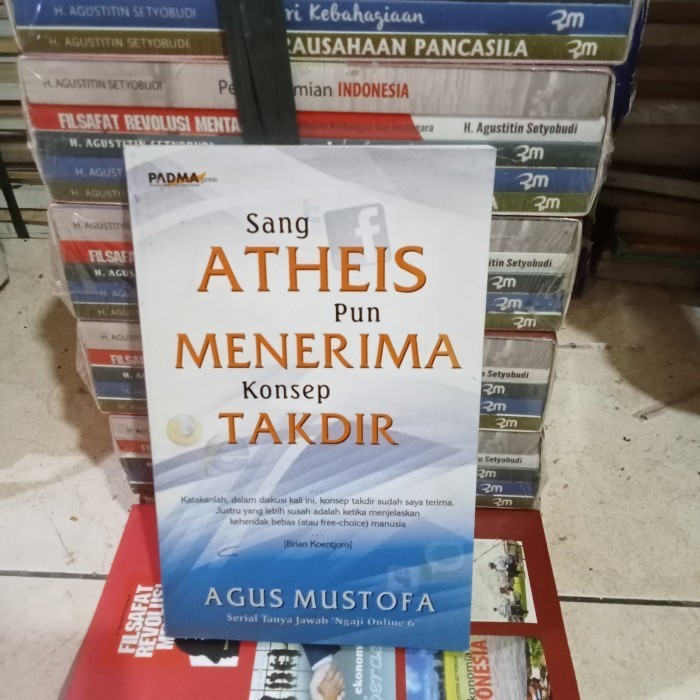 ORI BUKU SANG ATHEIS PUN MENERIMA KONSEP TAKDIR