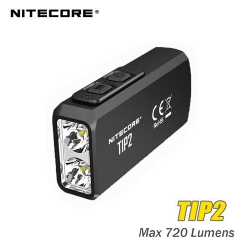 NITECORE Senter LED Tactical Mini Flashlight Camping Super Terang