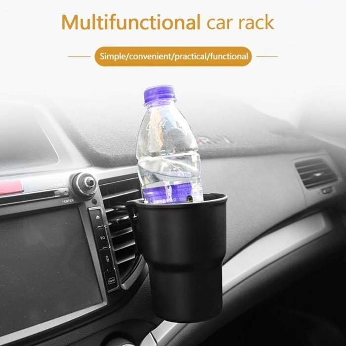 HOT DEALS CUCI GUDANG 3in1 Tempat Botol Tong Sampah Gantung Ac Pintu Mobil Car Cup Holder Asbak