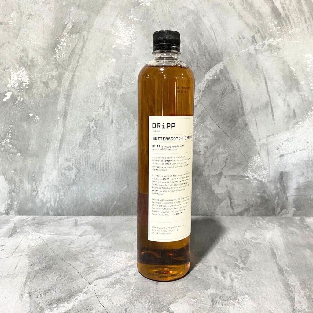 

DRiPP Butterscotch syrup 760 ml