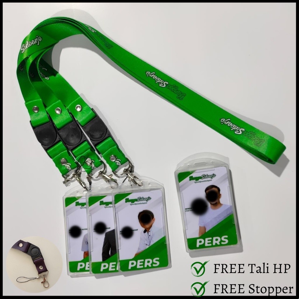 

[Bangga Sidoarjo] Tali Lanyard Custom / Lanyard Staff / Tali Custom Aksesoris Tali HP