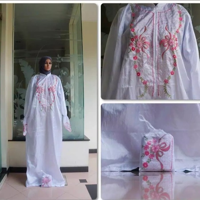 MUKENA TERUSAN / MUKENA ABAYA PARASUT / MUKENA ABAYA MURAH
