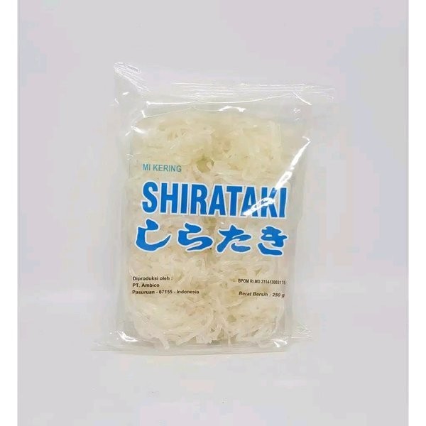 

Shirataki mie kering dry noodle - KemasanBaru200g