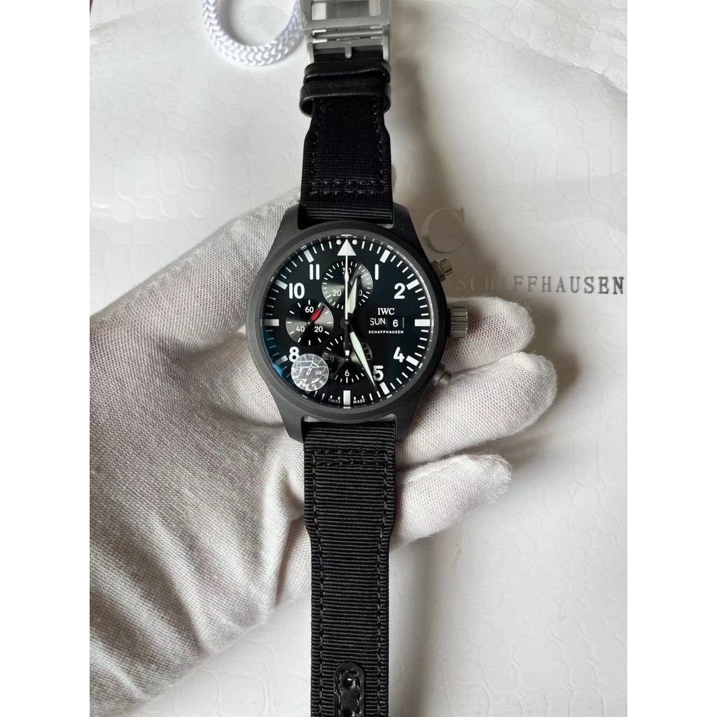 【ZF Factory】I.W.C Pilot series automatic mechanical watch size 43mm Swiss movement chronometer funct