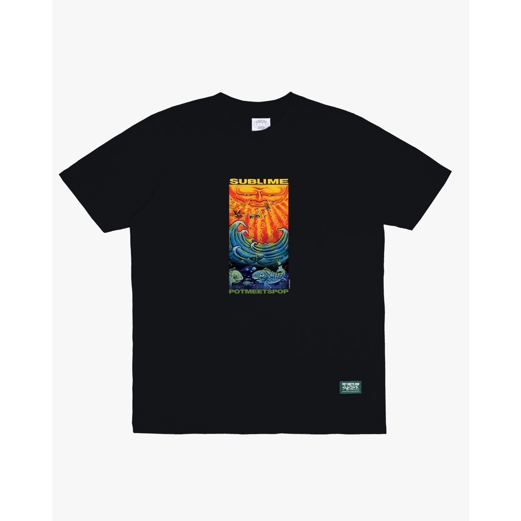 【COD】 PMP X SUBLIME EVERYTHING UNDER THE SUN TEE BLACK Fashion T-shirt