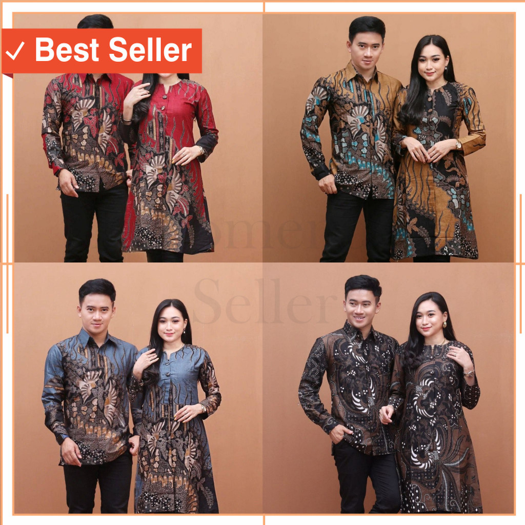 Batik COuple Murah kekinian / Batik Couple (MC Batik) - Baju Batik Couple Tunik Busui Friendly/kanci
