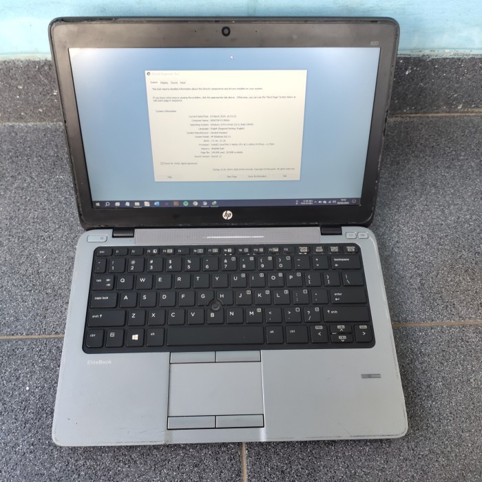 HP Elitebook 820 G1 Core i7 4600U RAM 4GB HDD 500GB