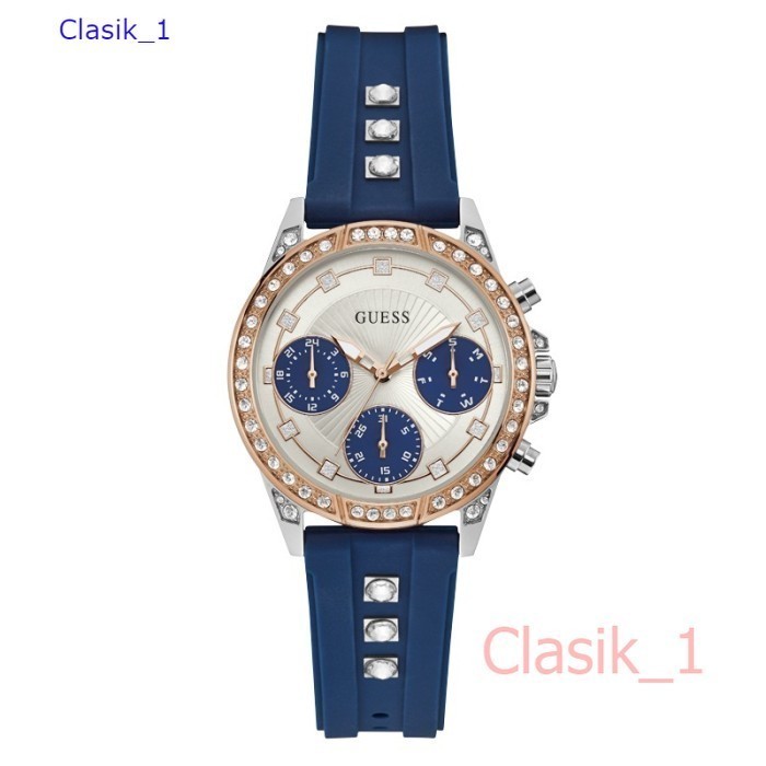 Original 100% GUESS W1292L2 - Jam Tangan Wanita -  - Biru