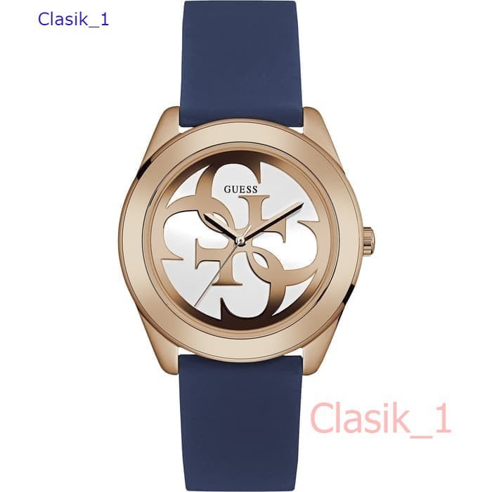 Original 100%!! GUESS W0911L6 G Twist - Jam Tangan Wanita - Biru