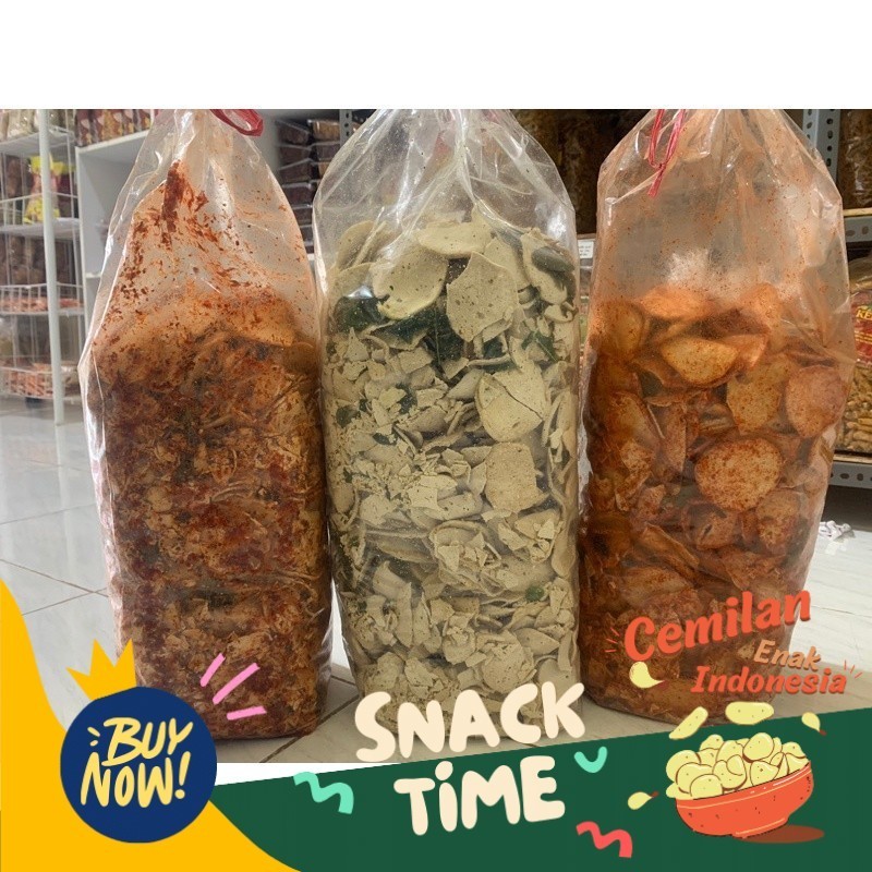 

PROMO SPESIAL Basreng pipih 2kg(bal) dulunya j
