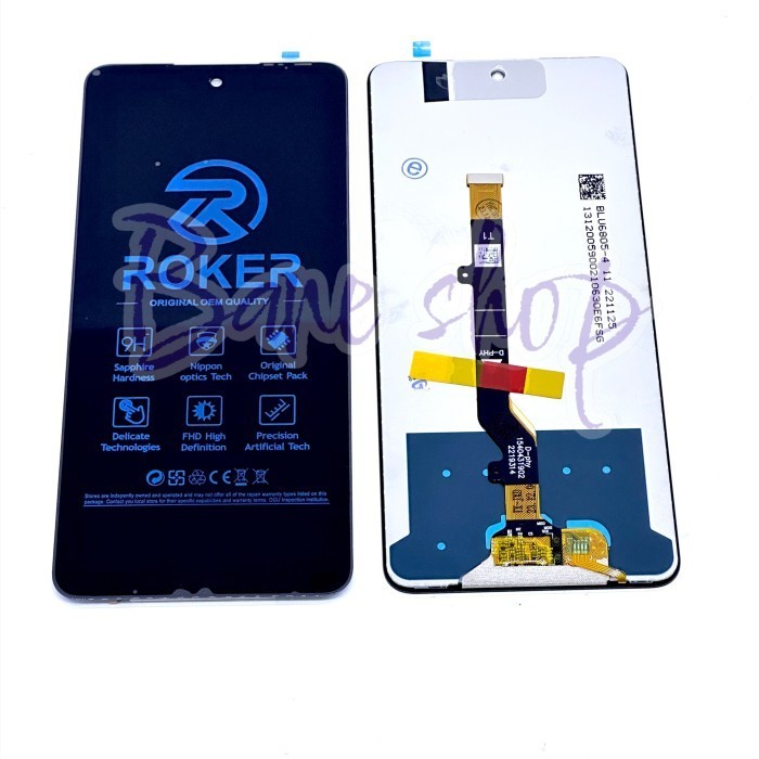 LCD TOUCHSCREEN INFINIX ZERO 5 5G X6815 X6815B HOT 20S LCD TS FULLSET